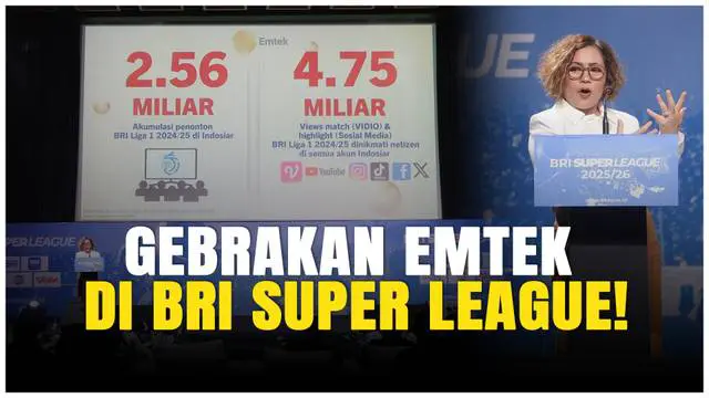 VIDEO: Emtek Siapkan Gebrakan Baru untuk BRI Super League 20252026!