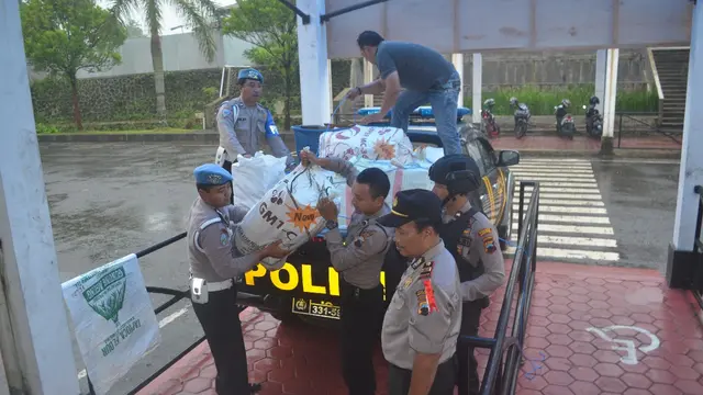 Suasana penggerebekan gudang satu juta petasan di Sukoharjo, Wonosobo. (Foto: Liputan6.com/Polres Wonosobo/Muhamad Ridlo)