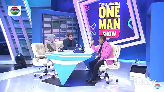 Lesti dan Rizky Billar di Tukul One Man Show (Tangkapan Layar YouTube Indosiar)