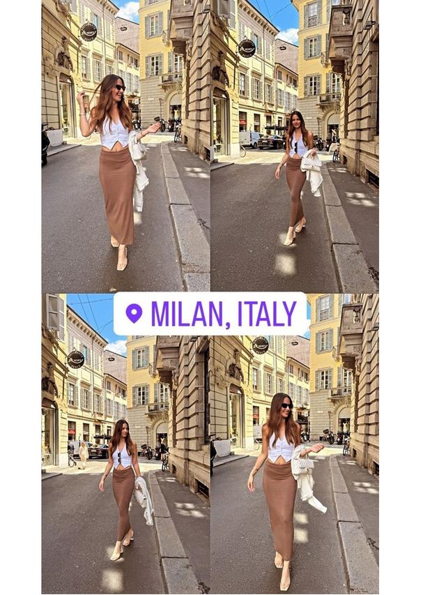 6 Potret Nia Ramadhani dan Ardi Bakrie di Milan, Liburan Bareng Aburizal Bakrie