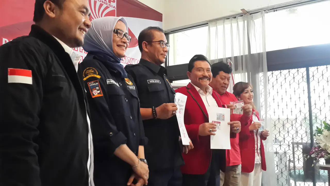 Partai Hendropriyono Belum Lolos Verifikasi Faktual KPU (Liputan6.com/Putu Merta SP)