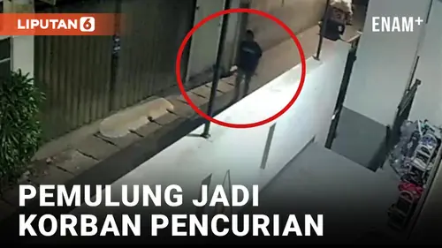 VIDEO: Miris, Handphone dan Uang Milik Pemulung Dicuri