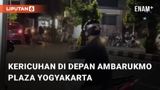 Beredar video viral terkait kericuhan di jalan depan Ambarukmo Plaza, Yogyakarta. Kericuhan tersebut terjadi pada Minggu (1/09/2023), sekitar pukul 01.00 WIB