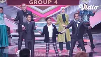 Momen Seru Saat Randa Lida & Soimah Kejar Kejaran di D'Academy Asia 5. sumberfoto: Indosiar