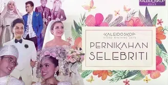 Kumpulan-kumpulan momen bahagia selebriti indonesia yang telah menikah sepanjang tahun 2015.