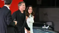 Brad Pitt gandeng Ines de Ramon di Venice Film Festival 2024. (dok. Alberto PIZZOLI / AFP)