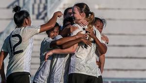 Timnas Indonesia Putri berhasil meraih kemenangan 3-1 atas Singapura pada laga kedua Grup A cabor sepak bola SEA Games 2025 di IPE Chonburi Stadium, Chonburi, Minggu (7/12/2025) sore WIB. (dok. Timnas Indonesia)