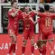 Skuad Persija Jakarta pada laga uji coba melawan Brisbane Roar di  Jakarta International Stadium (JIS), Jakarta Utara, Sabtu (29-8-2026). (Bola.com/Muhammad Adi Yaksa)