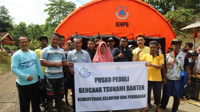 KKP Buka Posko Tanggap Dampak Bencana Tsunami di Banten dan Lampung (Dok. KKP)