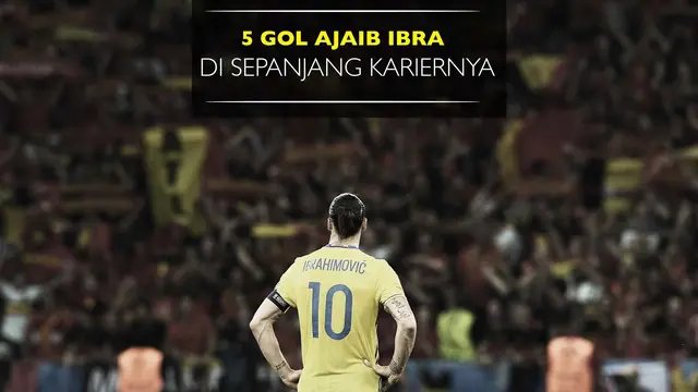 Video listikal 5 gol terbaik sepanjang karier Zlatan Ibrahimovic dengan klubnya ataupun negaranya.