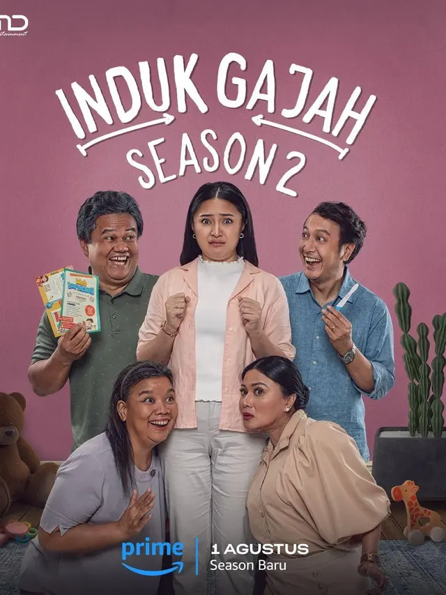 Poster serial Induk Gajah Season 2. (Foto: Dok. MD Entertainment)
