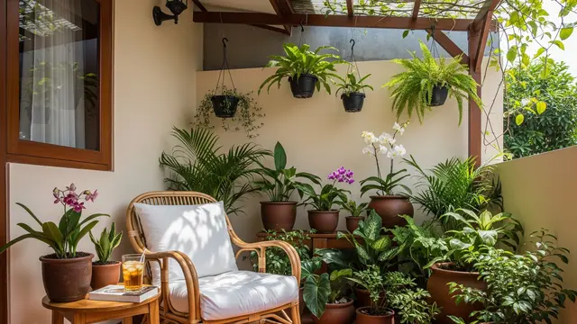 9 Desain Teras Rumah Kecil Jadi Taman Santai dengan Pot Tanah Liat, Jadi Oase Asri