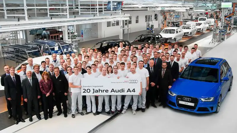 Sedan Terlaris Audi Berulang Tahun ke-20