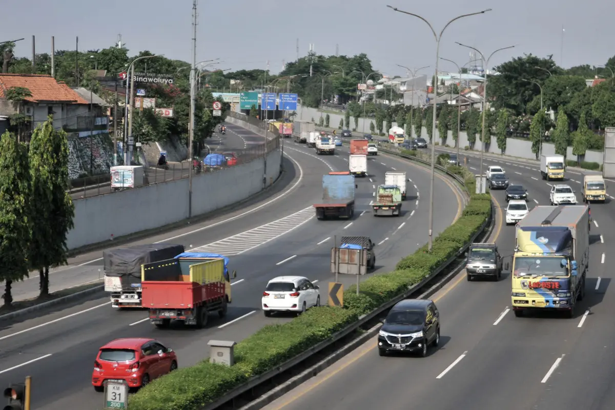 FOTO: Ada Larangan Mudik, Jalan Tol Dibatasi Mulai 24 April 2020
