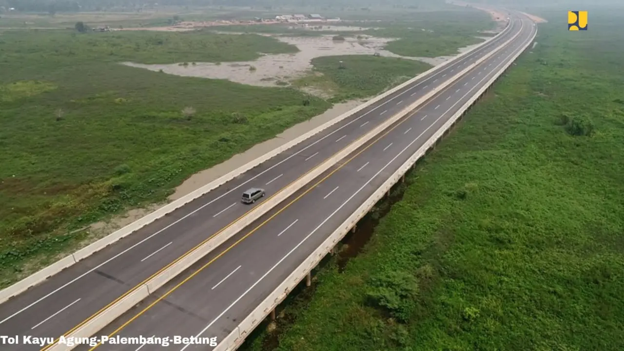 Tol Kayu Agung-Palembang-Betung