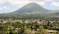 Jalur Pendakian Gunung Lokon Ditutup Total