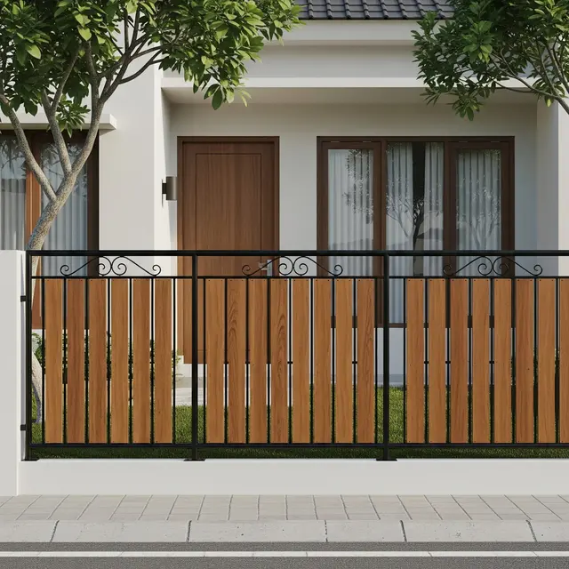 Model Pagar Rumah Kecil Tapi Kokoh dan Elegan