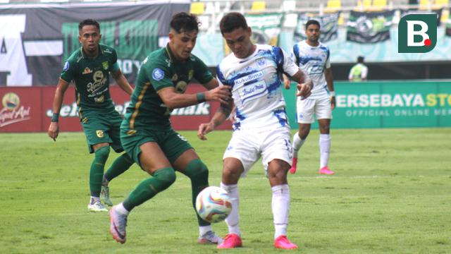 Bruno Moreira dan Gali Freitas - Persebaya Vs PSIS di BRI Liga 1 2023/2024.