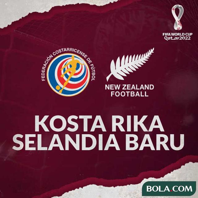 Kualifikasi Piala Dunia 2022 - Kosta Rika Vs Selandia Baru