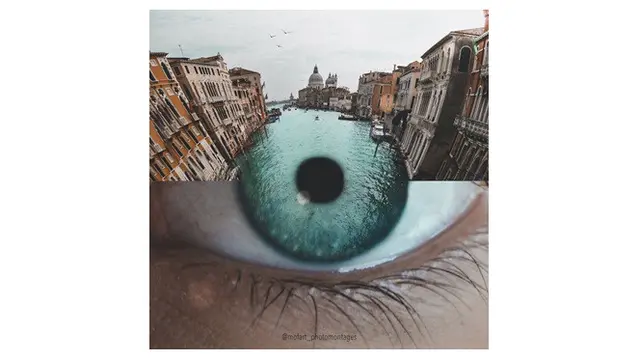 8 Ilusi Optik Gabungan Dua Foto Ini Bikin Mikir Keras
