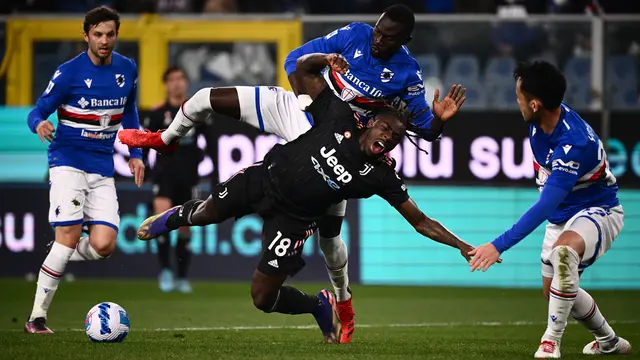 Sampdoria vs Juventus di Liga Italia