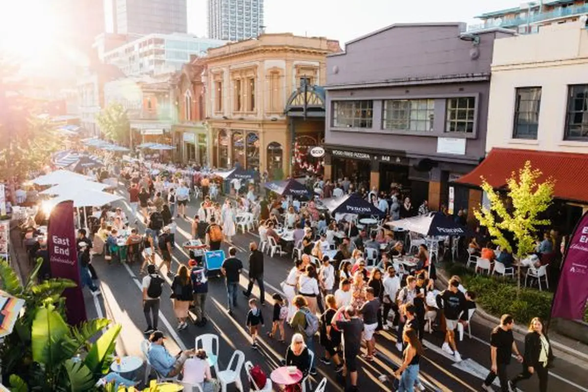 Foto salah satu festival besar di Adelaide, Australia