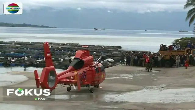 Heli ini akan melakukan penyisiran tidak hanya di sekitar lokasi tenggelamnya KM Sinar Bangun, tapi juga di seluruh perairan Danau Toba.