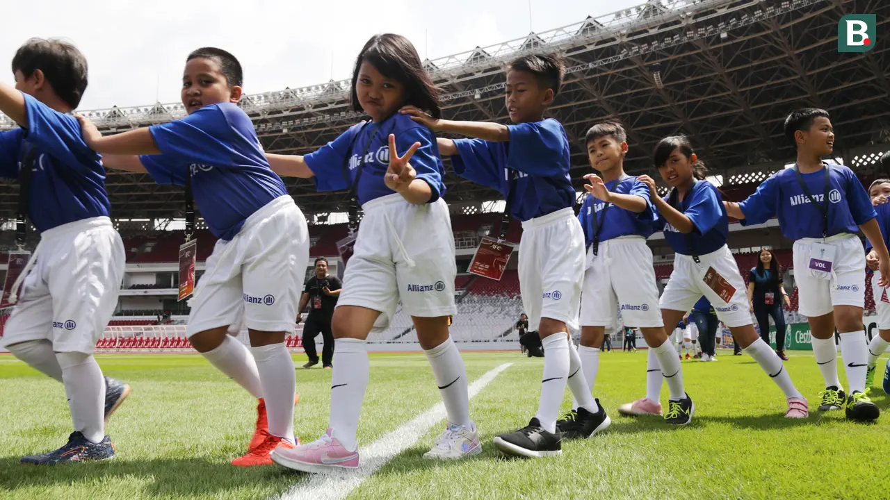 Allianz Indonesia, Walk with the Stars, Player escort, Persija Jakarta, Piala AFC 2019
