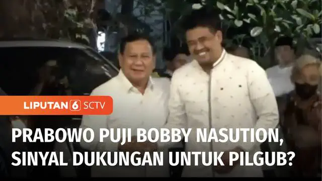 Setelah bertemu Wali Kota Solo, Gibran Rakabuming, 3 hari lalu, Ketua Umum Partai Gerindra, Prabowo Subianto, Kamis malam bertemu dengan Bobby Nasution, Wali Kota Medan.