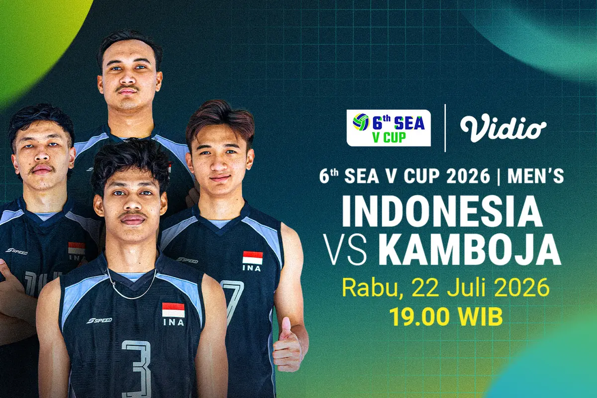 SEA V Cup Men 2026: Indonesia vs Kamboja