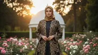 Warna Tren Gamis Abaya Syar’i 2025, Dari Earth Tone hingga Pastel yang Memukau