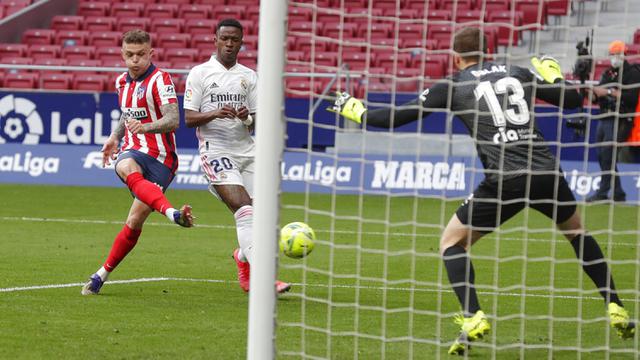 FOTO: Real Madrid Tahan Imbang Atletico di Stadion Wanda Metropolitano
