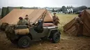 D-Day yang memiliki nama kode "Overlord" menjadi salah satu penanda atau titik awal kekalahan tentara Nazi Jerman dalam Perang Dunia Kedua. (HENRY NICHOLLS/AFP)