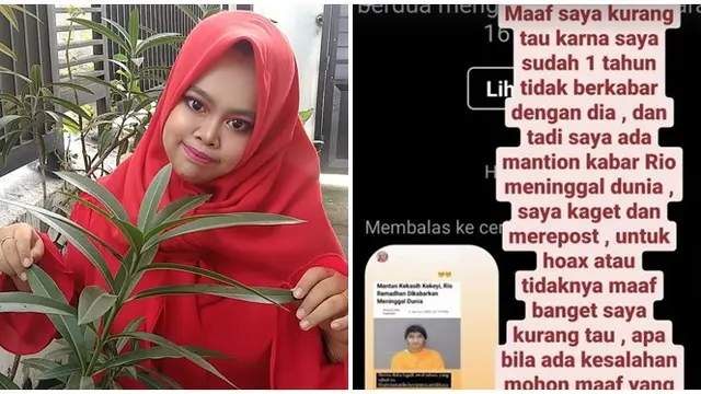 Beredar Kabar Meninggal Dunia, Ini 6 Klarifikasi Rio Ramadhan Mantan Kekeyi