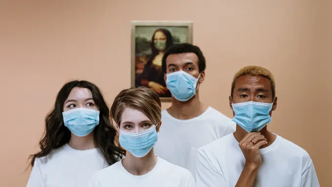 [Fimela] ilustrasi masker