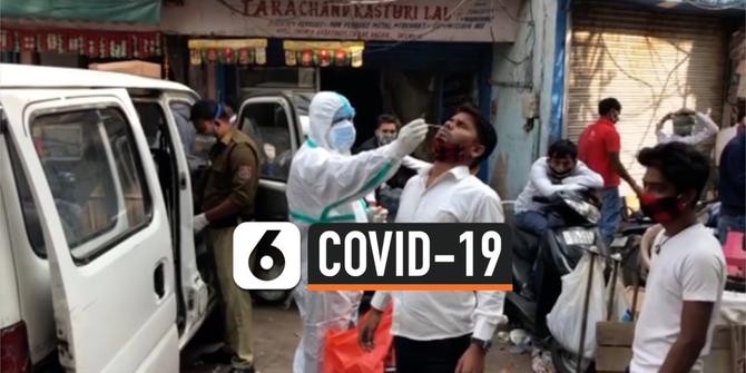 VIDEO: Kasus Positif Covid-19 India Tembus 9 Juta Orang