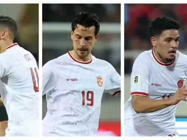 Kemenangan dua leg Timnas Indonesia melawan Vietnam pada laga Grup F Kualifikasi Piala Dunia 2026 zona Asia tak lepas dari peranan Jay Idzes, Tom Haye, dan Ragnar Oratmagoen. Jay yang debut terlebih dahulu saat di GBK, kali ini mampu mencetak gol pertamanya untuk Skuad Garuda di leg kedua saat bertandang ke Vietnam, Selasa (26/03/2024). Sementara itu, performa Thom Haye dan Ragnar Oratmangoen juga tak kalah gemilang saat tampil di My Dinh Stadium. Thom Haye sukses mencetak satu assist untuk Jay Idzes melalui tendangan pojok. Selanjutnya, Ragnar Oratmangoen yang sukses mencatatkan namanya di papan skor melalui aksi individunya pada menit ke-23. Aksi gemilang tiga pemain naturalisasi tersebut menjadikan idola baru bagi suporter Timnas Indonesia. Mereka bahkan memberikan julukan Bang Jay, Prof Toha, Wak Haji Ragnar. (Kolase: Dok. PSSI)