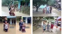6 Transformasi Netizen saat Kebanjiran Ini Curi Perhatian (sumber: Instagram/kegblgnunfaedh)