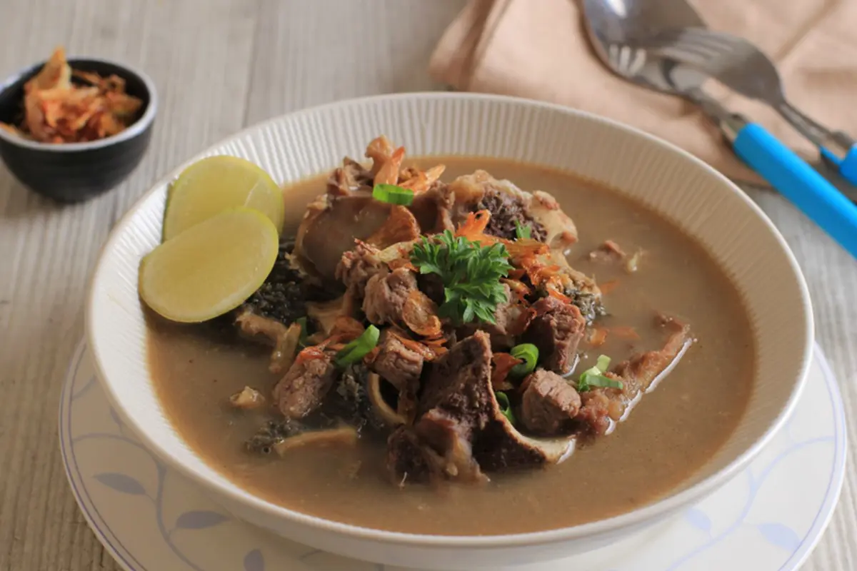 resep coto makassar