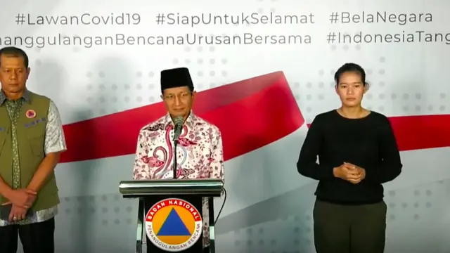 Imam Besar Masjid Istiqlal Nasaruddin Umar di Graha BNPB, Jakarta. (Istimewa)