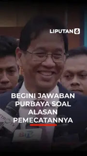 Begini Jawaban Purbaya Soal Alasan Pemecatannya