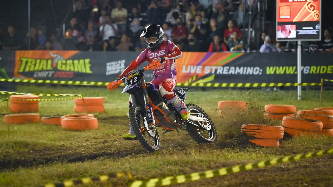 Lantian Juan Raih Juara Umum Trial Game Dirt 2025 Putaran 4