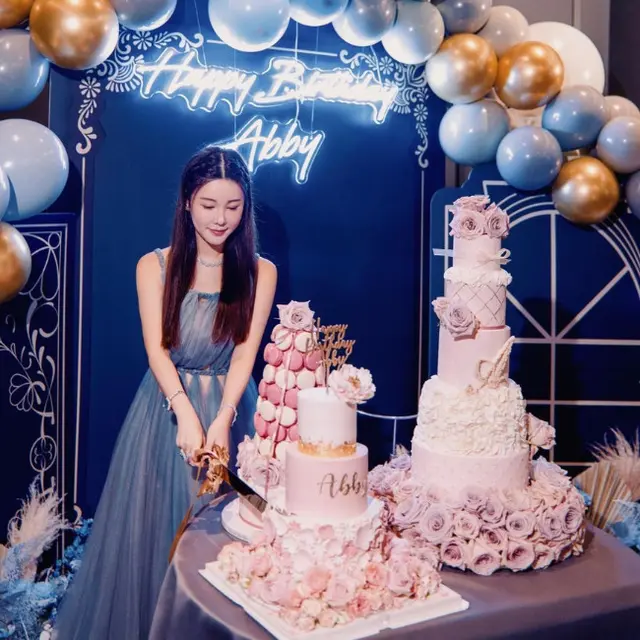Acara ulang tahun Abby Choi. (Instagram/@xxabbyc)