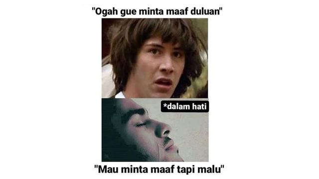 6 Meme Realita Saat Musuhan dengan Pacar Ini Malah Bikin Dada Sesak