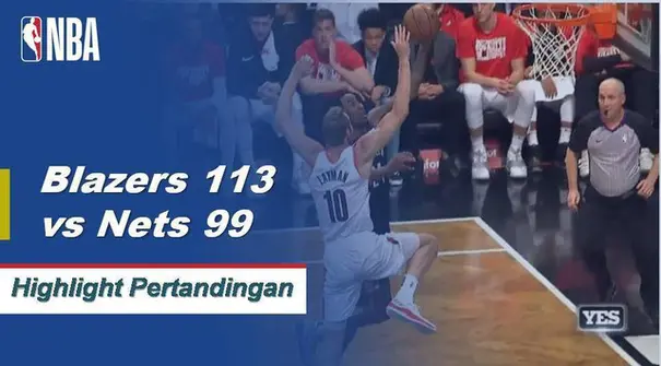Jusuf Nurkic mencetak 27 poin dan meraih 12 rebound saat Portland mengalahkan Brooklyn.