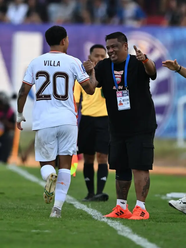 Juan Villa - PSIM Yogyakarta Vs Borneo FC Samarinda di BRI Super League 2025/2026