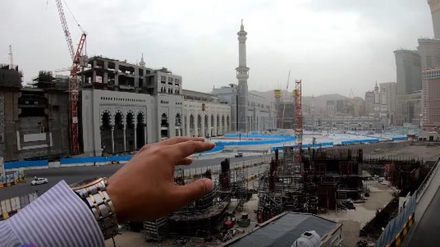 7 Potret Kota Mekah yang Sepi Akibat Virus Corona