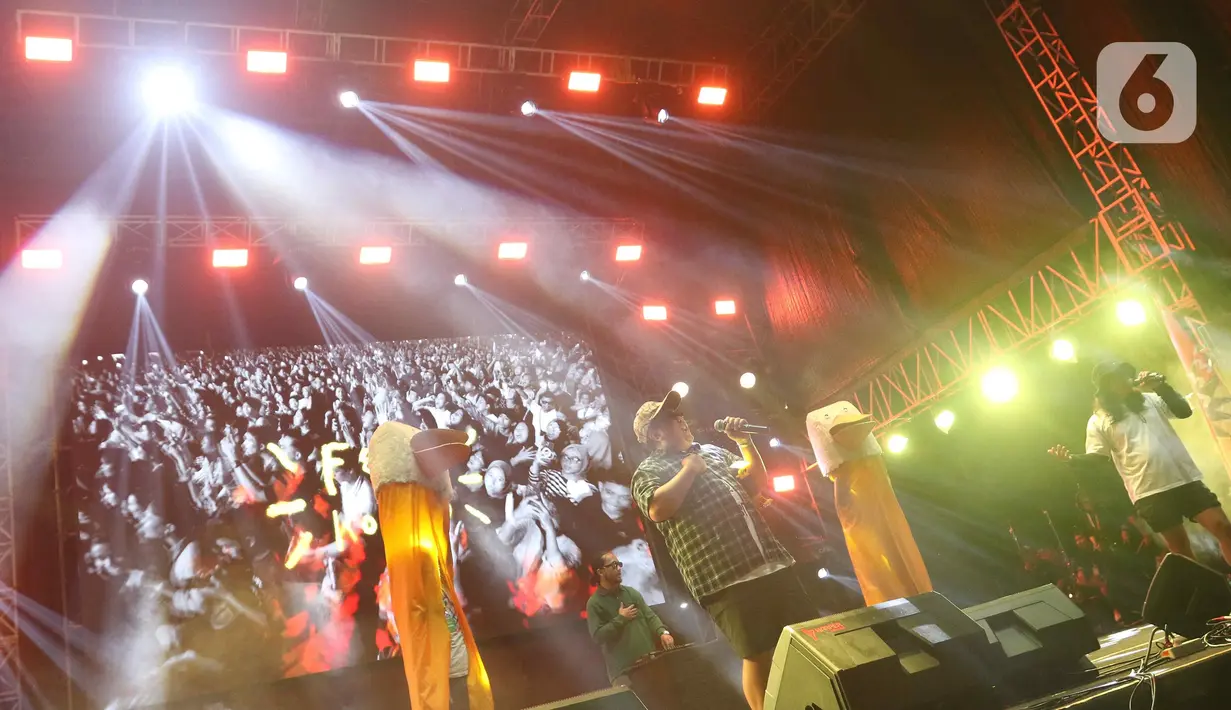 Penampilan Feel Koplo menjadi klimaks KapanLagi Buka Bareng BRI Festival 2024. (Liputan6.com/Herman Zakharia)