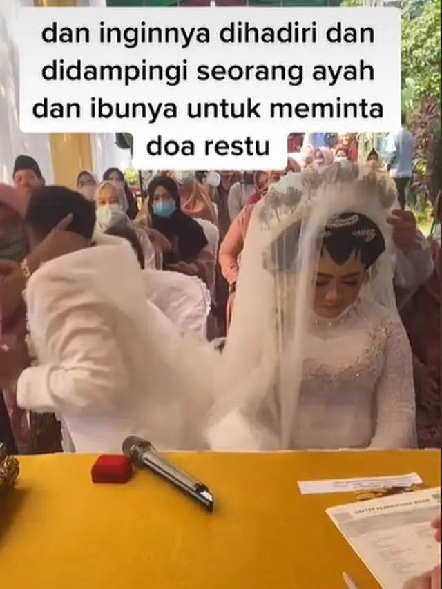 Viral Pengantin Pria Menangis Pilu Usai Ijab Kabul, Alasannya Bikin Haru