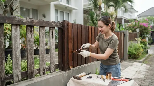 Cara Menyiasati Pagar Rumah Berbiaya Minim agar Tampil Modern